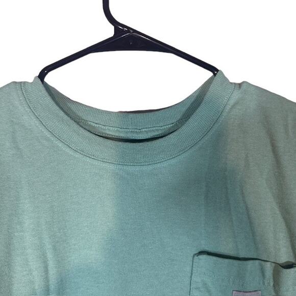 Carhartt Green Short Sleeve Cotton Blend Loose Fit T-Shirt Men Sz M - Picture 4 of 8